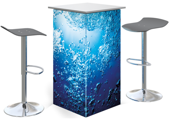 Mesa de bar OCTAlumina