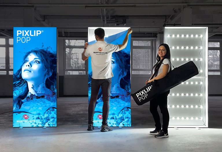 PIXLIP POP LED-RollUp